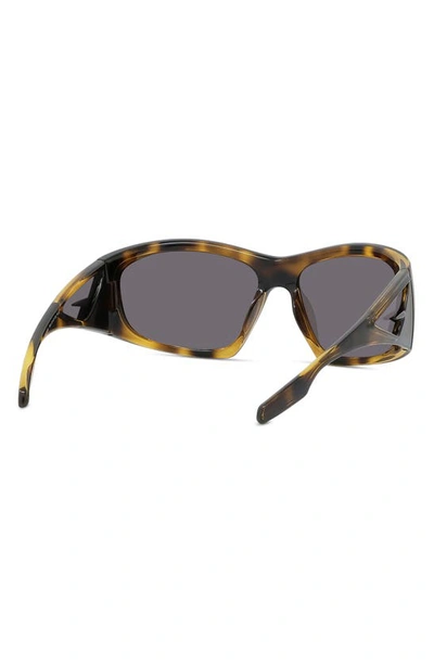 Shop Givenchy Givcut 67mm Oversize Geometric Sunglasses In Havana/ Other / Smoke