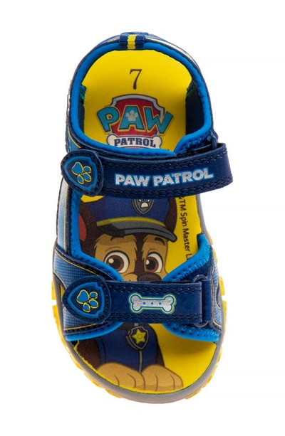 Shop Josmo Kids' Paw Patrol Sandal In Navy Yellow