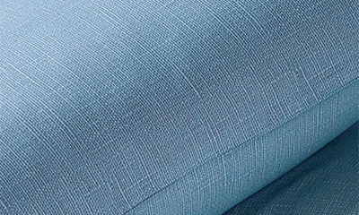 Shop Night Lark Herringbone 2-pack Pillowcases In Fjord Blue