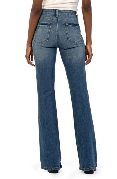 Shop Kut From The Kloth Ana Fab Ab High Waist Super Flare Jeans In Counselled