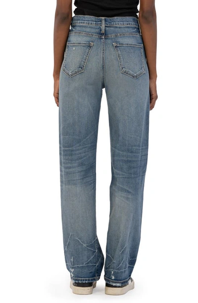 Kut From The Kloth Sienna High Waist Wide Leg Jeans In Formalized
