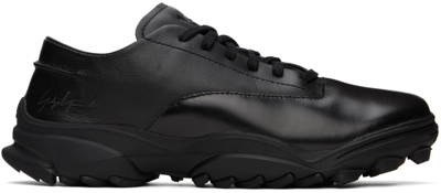 Shop Y-3 Black Gsg9 Low Sneakers In Black/black/black