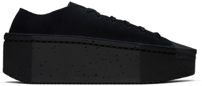 Shop Y-3 Black Kyasu Low Sneakers In Black/black/black