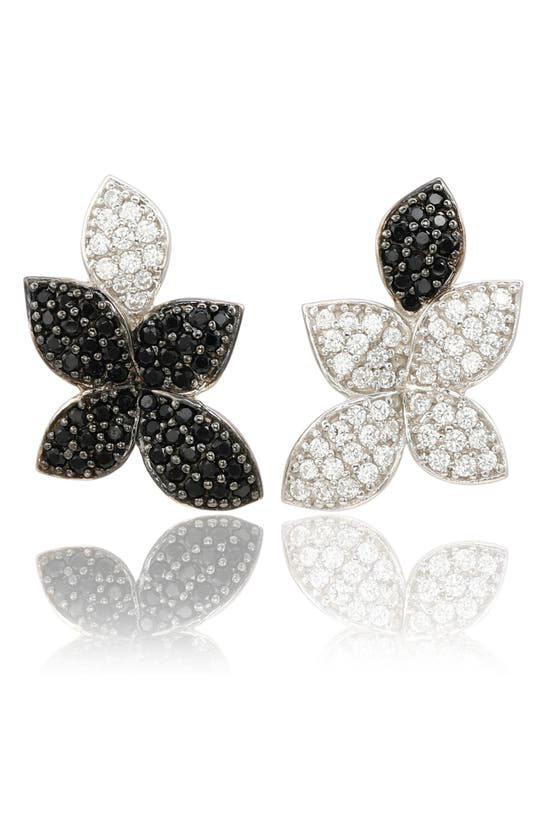 Orecchini Lunghi Bohemien A Fiore Doppio Strato – Nero, Vintage E Leggeri Per Donna