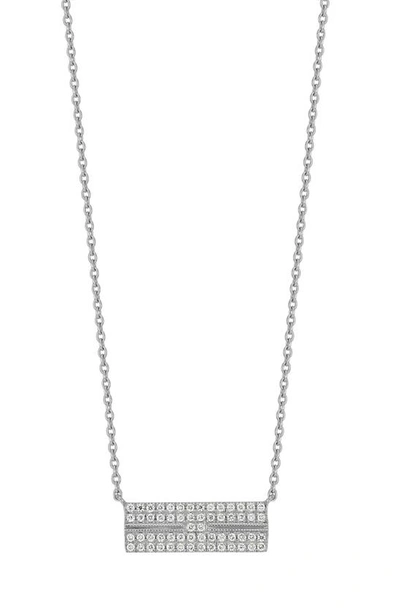 Shop Bony Levy Maya Diamond Pendant Necklace In 18k White Gold