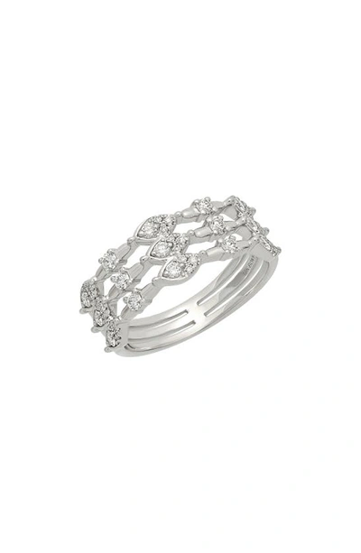 Shop Bony Levy Gatsby Diamond Band Ring In 18k White Gold