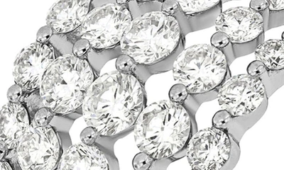 Shop Bony Levy Amara Diamond Statement Ring In 18k White Gold