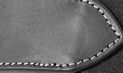 Joe's Stretch Leather Belt In Black