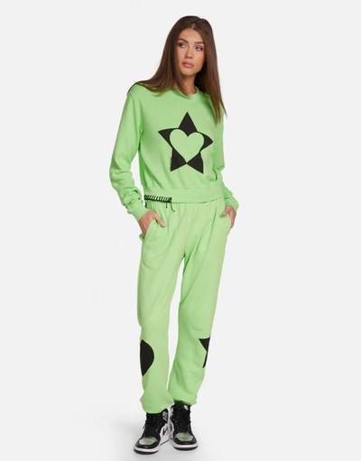 Lauren Moshi Spalding Love Star In Bright Green