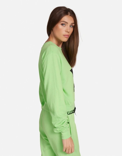 Lauren Moshi Spalding Love Star In Bright Green