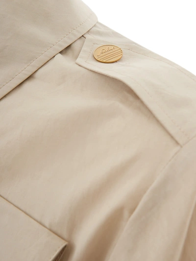 Shop Sealup Elegant Beige Cotton Saharan Women's Jacket