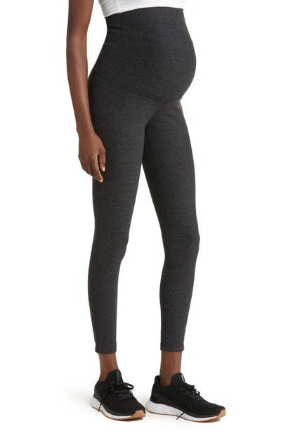 Shop Zella Restore Soft Maternity Leggings In Black