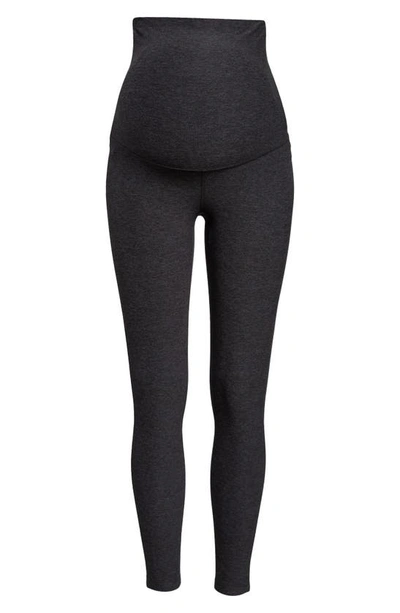 Shop Zella Restore Soft Maternity Leggings In Black