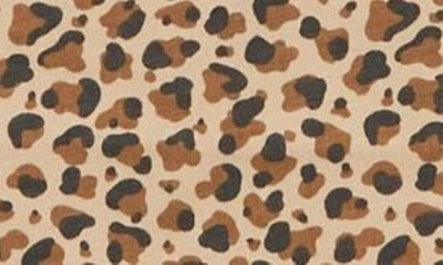 Shop Quincy Mae Rylee + Cru Flutter Sleeve T-shirt In Cheetah