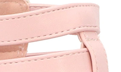 Shop Yoki Kids' Chantal Bow Gladiator Sandal In Pink
