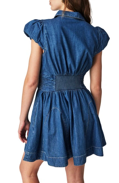 Shop Free People Chester Nonstretch Denim Dress In Montauk Wash