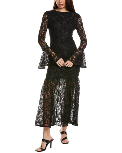 Seraphina Hailey Maxi Dress In Black