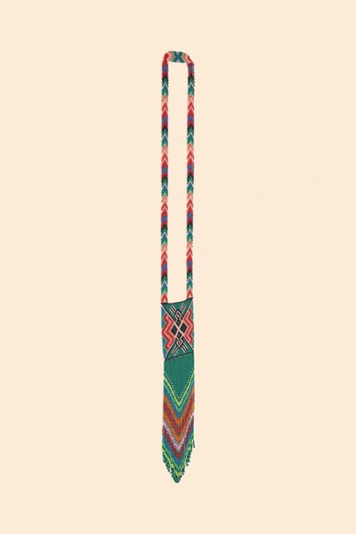 Shop Farm Rio Yawanawa Maxi Beaded Necklace In Multi