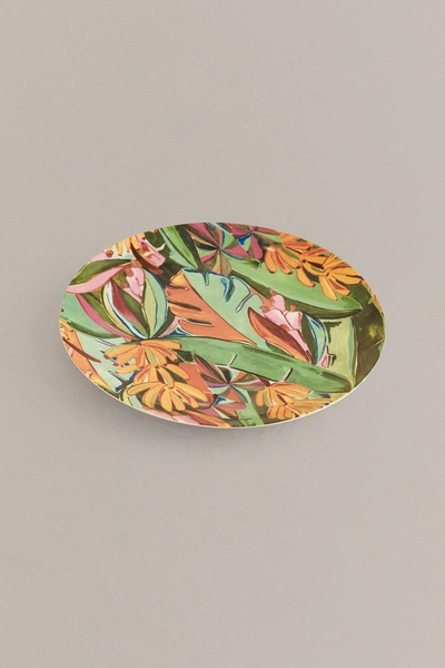 Shop Farm Rio Banana Foliage Joy A La Carte Plates In Multi