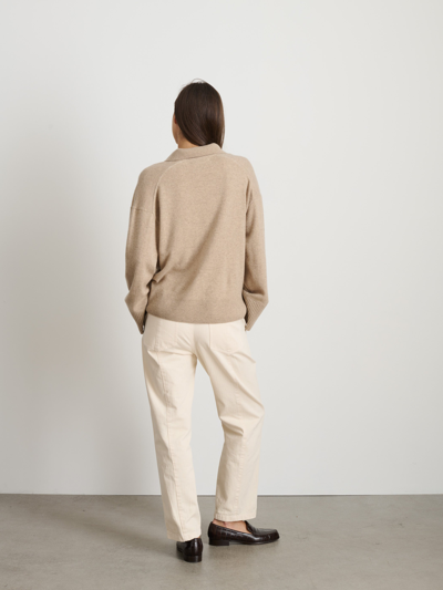 Shop Alex Mill Isa Pullover In Cashmere In Stone
