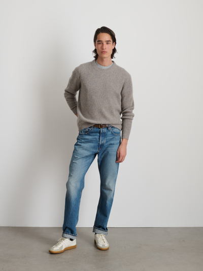 Shop Alex Mill Jordan Sweater In Marled Cashmere In Marled Granite