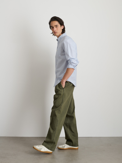 Alex Mill Mill Shirt In Paper Poplin In Calm Blue
