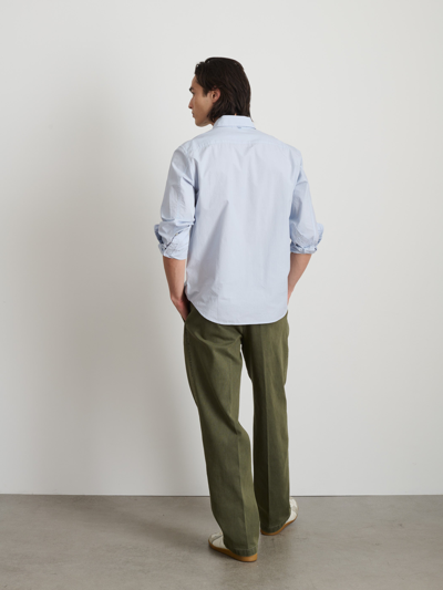 Alex Mill Mill Shirt In Paper Poplin In Calm Blue