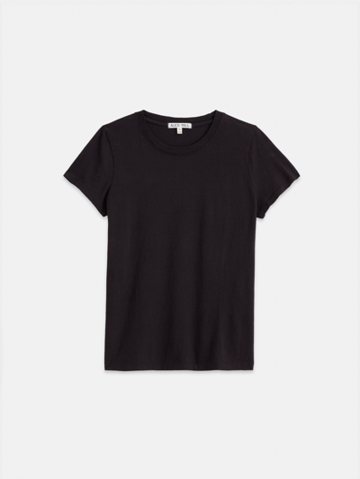 Shop Alex Mill Prospect Tee In Cotton Jersey In Black