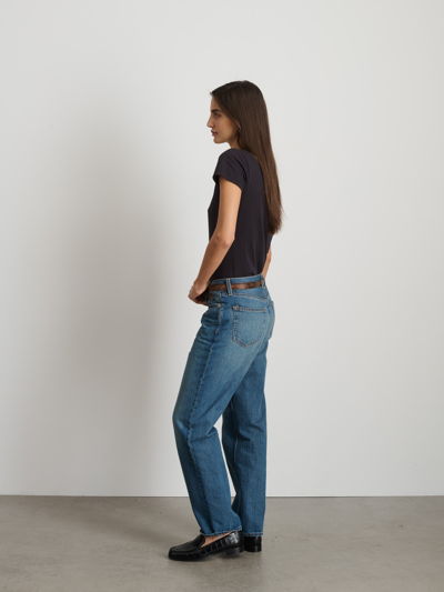 Alex Mill Prospect Tee In Cotton Jersey In Black