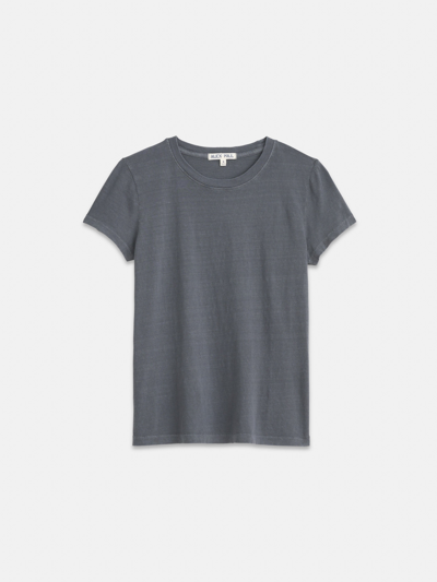 Shop Alex Mill Prospect Tee In Cotton Jersey In Charcoal