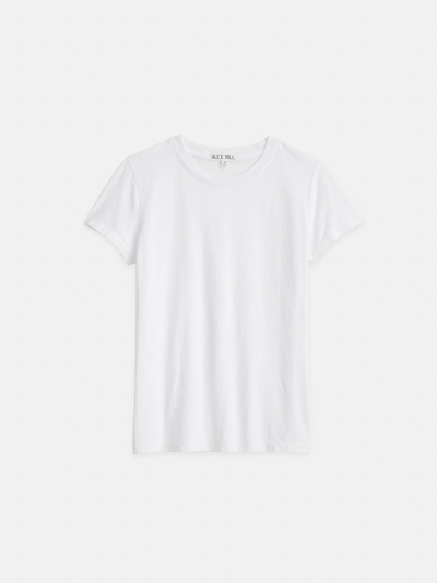 Shop Alex Mill Prospect Tee In Cotton Jersey In White