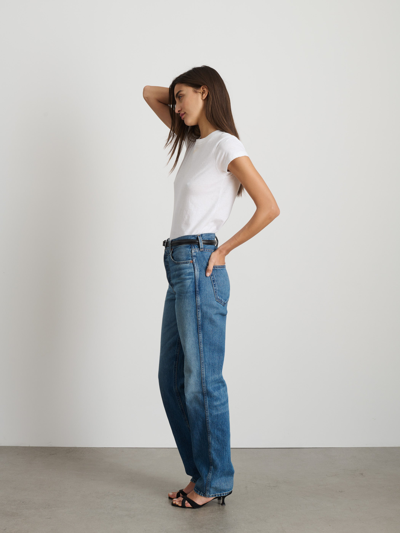 Alex Mill Prospect Tee In Cotton Jersey In White