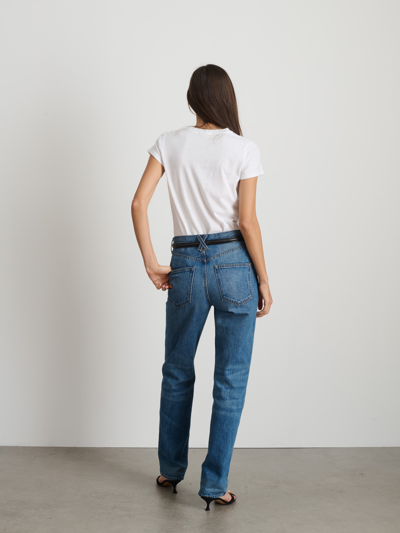 Alex Mill Prospect Tee In Cotton Jersey In White