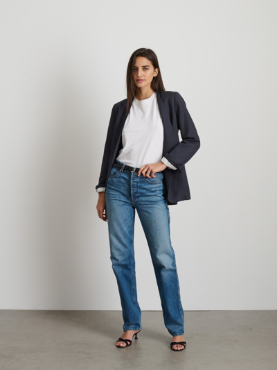 Alex Mill Prospect Tee In Cotton Jersey In White