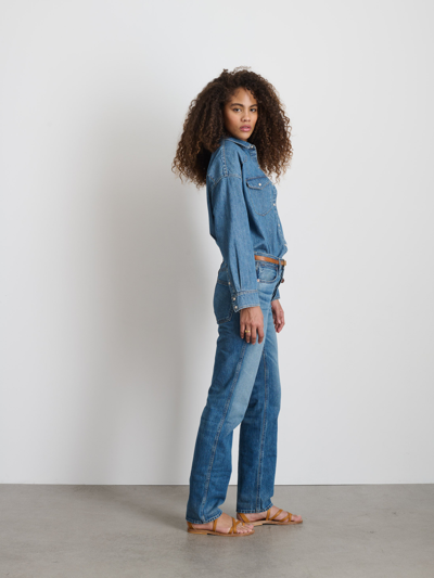 Alex Mill Santa Fe Shirt In Denim In Santa Fe Medium Wash