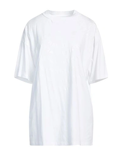 Shop Emporio Armani Woman T-shirt White Size M Cotton