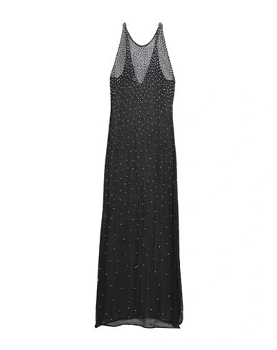 Shop Retroféte Retrofête Woman Maxi Dress Black Size S Silk