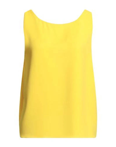Shop Hanita Woman Top Yellow Size L Polyester