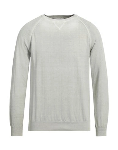 Shop Fradi Man Sweater Light Grey Size Xxl Cotton