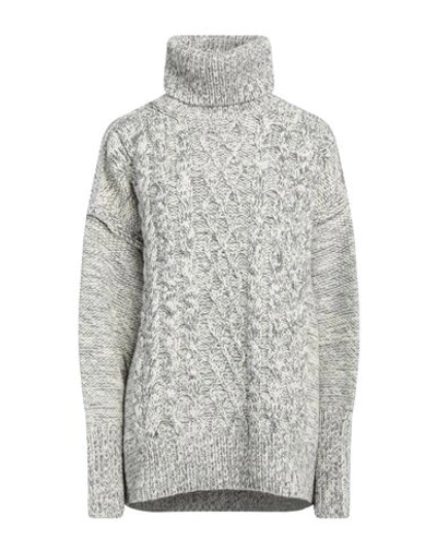 Sportmax Woman Turtleneck Ivory Size L Wool In White