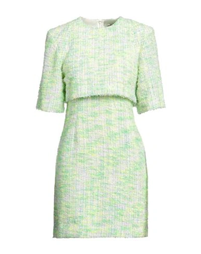 Shop Sandro Woman Mini Dress Acid Green Size 8 Polyester