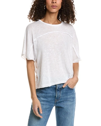 Shop Project Social T Amina Textured T-shirt In White