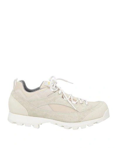 Shop Diemme Man Ankle Boots Light Grey Size 9 Leather, Textile Fibers