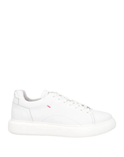 Shop Ambitious Man Sneakers White Size 8 Leather, Textile Fibers