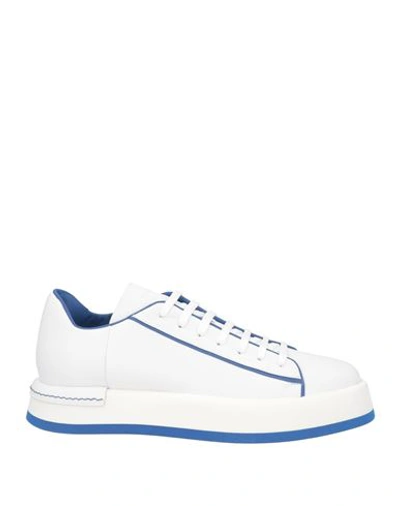 Shop Fabi Woman Sneakers White Size 8 Leather