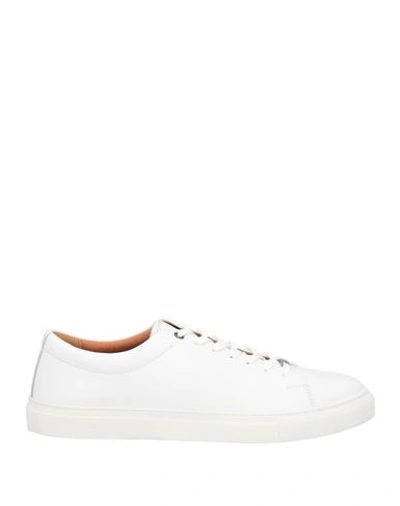 Shop Ambitious Man Sneakers White Size 7 Leather