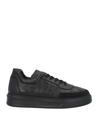 Shop Fabi Woman Sneakers Black Size 8 Leather