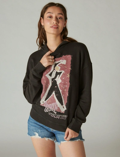 Shop Lucky Brand Women's Bowie Tour 83 Pullover In Black