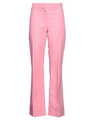 Shop Roseanna Woman Pants Pink Size 4 Cotton