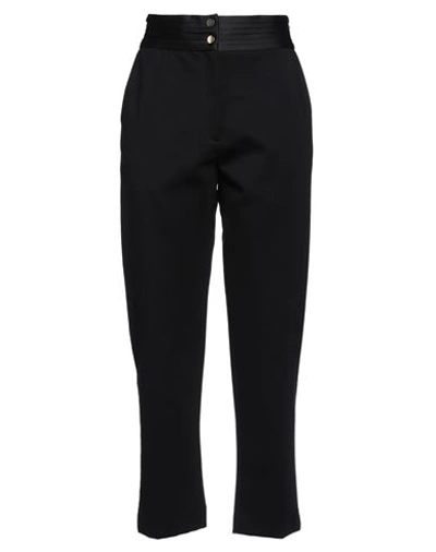 Sandro Woman Pants Black Size 4 Viscose, Polyamide, Elastane In Black